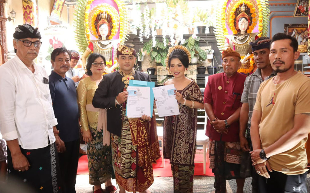 Launching Pelayanan Akta di Desa Munggu